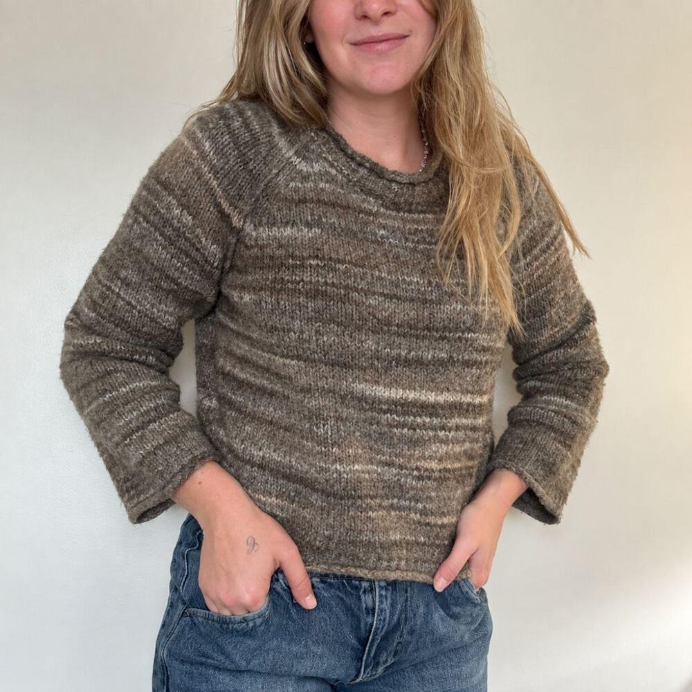 Madewell 2021 Raglan Chunky Knit Sweater